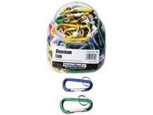 80/PACK TOOLBASIX 872073L 2-3/4 CARABINER KEY RING KEY CHAIN 80/PACK TOOLBASIX 872073L 2-3/4 CARABINER KEY RING KEY CHAIN