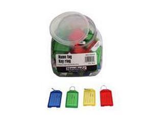 80/PACK TOOLBASIX YC0042 NAME TAG KEYRING 80/PACK TOOLBASIX YC0042 NAME TAG KEYRING
