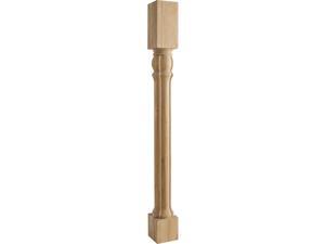 4/Pack Hardware Resources P67-RW Art Nouveau Post With Columnar Design 4/Pack Hardware Resources P67-RW Art Nouveau Post With Columnar Design