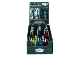 12/PACK 83006 SMART SOLAR HANGING GLASS LIGHTED BOTTLE 12/PACK 83006 SMART SOLAR HANGING GLASS LIGHTED BOTTLE