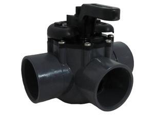 Pentair 263028 3-Port Diverter Valve with 2 - 2.5" PVC Material Pentair 263028 3-Port Diverter Valve with 2 - 2.5" PVC Material