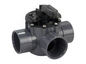 Pentair 263028 3-Port Diverter Valve with 2 - 2.5" PVC Material Pentair 263028 3-Port Diverter Valve with 2 - 2.5" PVC Material