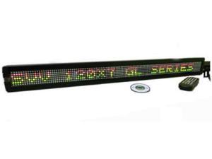SuperViewVision One Line LED Indoor Tri-Color LED Programmable Display Sign with Wireless Remote Control SuperViewVision One Line LED Indoor Tri-Color LED Programmable Display Sign with Wireless Remote Control