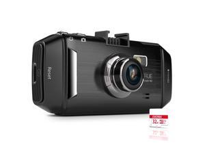 Vantrue R2 Car Dashboard Camera Recorder - 2K Ultra HD 170° Wide Angle, 2.7" LCD, G-Sensor, WDR, Night Vision, Parking Monitor & Dual Charger - 32GB Memory Card Included Vantrue R2 Car Dashboard Camera Recorder - 2K Ultra HD 170° Wide Angle, 2.7" LCD, G-Sensor, WDR, Night Vision, Parking Monitor & Dual Charger - 32GB Memory Card Included