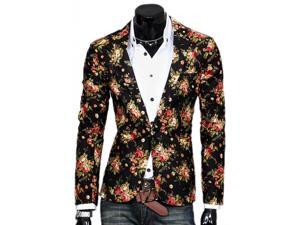 KMFEIL Men Fashion Korean Slim Fit Single-breasted Casual Suit Jacket KMFEIL Men Fashion Korean Slim Fit Single-breasted Casual Suit Jacket