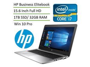 HP EliteBook 850 G3 15.6 inch High Performance Business Laptop L3D23AV (Intel i7, 32 GB Memory, 1TB SSD, 15.6 inch Full HD 1920x1080, Back-lit Keyboard, Fingerprint Reader, Bluetooth, Win 10 Pro) HP EliteBook 850 G3 15.6 inch High Performance Business Laptop L3D23AV (Intel i7, 32 GB Memory, 1TB SSD, 15.6 inch Full HD 1920x1080, Back-lit Keyboard, Fingerprint Reader, Bluetooth, Win 10 Pro)