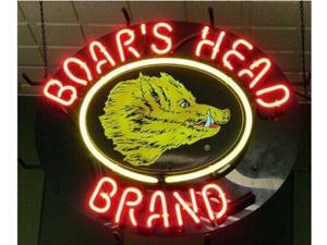 Fashion Neon Sign Boars Head brand Handcrafted Real Glass Lamp Neon Light Neon Sign Beerbar Sign Neon Beer Sign 19x15 Fashion Neon Sign Boars Head brand Handcrafted Real Glass Lamp Neon Light Neon Sign Beerbar Sign Neon Beer Sign 19x15