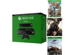 Microsoft Xbox One 500GB Gaming Console and Kinect BUNDLE with Sunset Overdrive, Ryse: Son of Rome and Forza 5 Digital Download Microsoft Xbox One 500GB Gaming Console and Kinect BUNDLE with Sunset Overdrive, Ryse: Son of Rome and Forza 5 Digital Download
