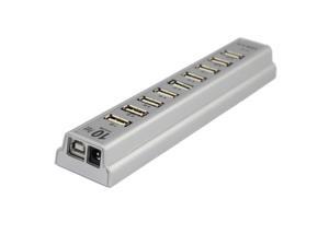 10 Port USB 2.0 Hub Multi Outlet Power Strip Type&Supports High Speed US JB 10 Port USB 2.0 Hub Multi Outlet Power Strip Type&Supports High Speed US JB