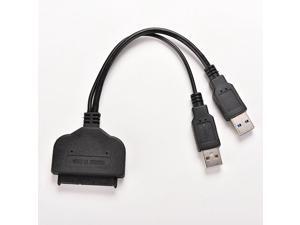 SATA 22Pin to USB 2.0 Adapter Cable For 2.5HDD Laptop Hard Disk Drive SATA 22Pin to USB 2.0 Adapter Cable For 2.5HDD Laptop Hard Disk Drive