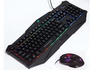 K-RAY KM8300 Gaming Keyboard with 3 Colors Adjustable Backlight USB Wired Illuminated Computer Breathing Keyboard With Mouse, Keyboard Mouse Combos K-RAY KM8300 Gaming Keyboard with 3 Colors Adjustable Backlight USB Wired Illuminated Computer Breathing Keyboard With Mouse, Keyboard Mouse Combos