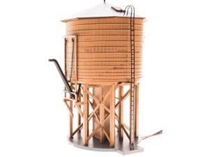 Broadway Limited HO Scale Operating Water Tower with Sound - Painted Brown/Undec Broadway Limited HO Scale Operating Water Tower with Sound - Painted Brown/Undec