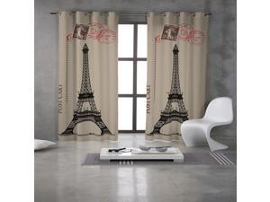 BONJOUR PARIS! POST CART CURTAIN BONJOUR PARIS! POST CART CURTAIN