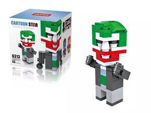 HSANHE 6313 Super Hero DC Comics Universe Joker 63Pcs Building Block DIY Brick Toy gift HSANHE 6313 Super Hero DC Comics Universe Joker 63Pcs Building Block DIY Brick Toy gift
