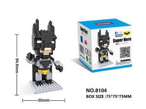 HSANHE 8104 Super Hero Avenger Batman 195Pcs Building Block DIY Brick Toy gift HSANHE 8104 Super Hero Avenger Batman 195Pcs Building Block DIY Brick Toy gift