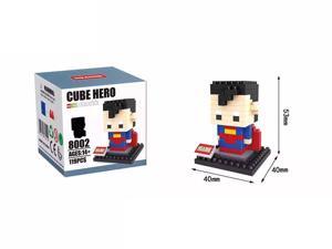 Hsanhe 8002 Super Hero Superman 119Pcs Building Blocks DIY 3D Brick Toy Hsanhe 8002 Super Hero Superman 119Pcs Building Blocks DIY 3D Brick Toy