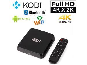 M8 OTT IPTV Internet TV Box 4K Ultra HD Android 4.4 Quad Core 2.0GHz RAM:2GB/ROM:8GB Network Media Player M8 OTT IPTV Internet TV Box 4K Ultra HD Android 4.4 Quad Core 2.0GHz RAM:2GB/ROM:8GB Network Media Player