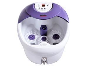 Foot Spa Massager with Rolling Massage and Heat, Bubbles, Digital LED Display Foot Spa Massager with Rolling Massage and Heat, Bubbles, Digital LED Display