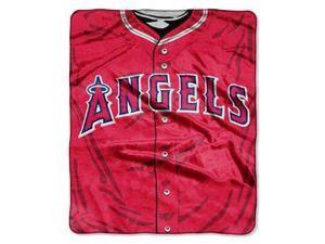 Los Angeles Angels 50"x60" Royal Plush Raschel Throw Blanket - Jersey Design Los Angeles Angels 50"x60" Royal Plush Raschel Throw Blanket - Jersey Design