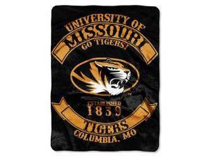 Missouri Tigers 60"x80" Royal Plush Raschel Throw Blanket - Rebel Design Missouri Tigers 60"x80" Royal Plush Raschel Throw Blanket - Rebel Design