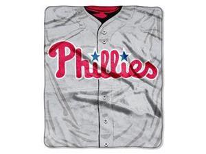 Philadelphia Phillies 50"x60" Royal Plush Raschel Throw Blanket - Jersey Design Philadelphia Phillies 50"x60" Royal Plush Raschel Throw Blanket - Jersey Design