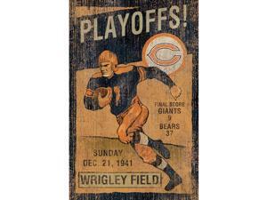 Chicago Bears NFL Vintage Wall Art Chicago Bears NFL Vintage Wall Art
