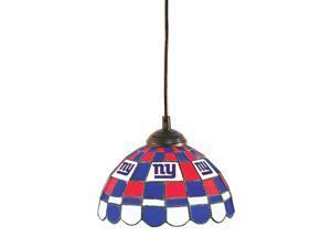 New York Giants NFL 8 Inch Pendant Light New York Giants NFL 8 Inch Pendant Light