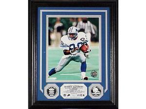 Barry Sanders Hall Of Fame Induction Photomint Barry Sanders Hall Of Fame Induction Photomint