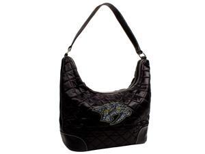 Nashville Predators NHL Sport Noir Quilted Hobo Nashville Predators NHL Sport Noir Quilted Hobo