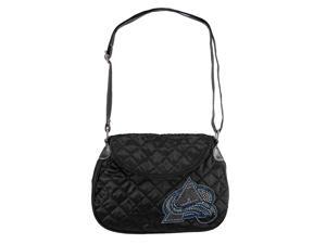 Colorado Avalanche NHL Sport Noir Quilted Saddlebag Colorado Avalanche NHL Sport Noir Quilted Saddlebag