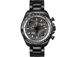 Timex Men's Aviator | Fly-Back Chronograph Slide-Rule Black Bracelet | T2P103 Timex Men's Aviator | Fly-Back Chronograph Slide-Rule Black Bracelet | T2P103