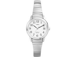 Timex Women's | Silver-Tone Case & Band Date Indiglo White Dial | Watch T2H371 Timex Women's | Silver-Tone Case & Band Date Indiglo White Dial | Watch T2H371