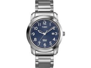 Timex Men's Elevated Classic | Expansion Band & Blue Dial | Dress Watch T2P132 Timex Men's Elevated Classic | Expansion Band & Blue Dial | Dress Watch T2P132
