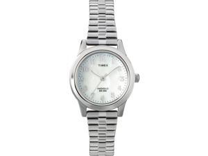 Timex Women's | Silver-Tone Case & Band Mother of Pearl Dial Dress Watch T2M826 Timex Women's | Silver-Tone Case & Band Mother of Pearl Dial Dress Watch T2M826