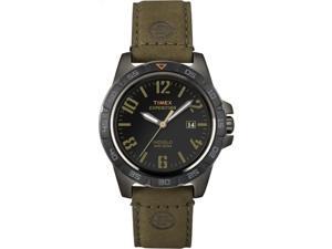 Timex Expedition Men's | Rugged Gunmetal Case Brown Leather Strap | T49926 Timex Expedition Men's | Rugged Gunmetal Case Brown Leather Strap | T49926