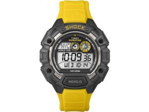 Timex T49974 Men's Yellow Band Expedition Shock World Time Alarm Chrono Watch Timex T49974 Men's Yellow Band Expedition Shock World Time Alarm Chrono Watch