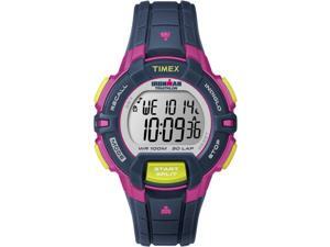 Timex Women's Ironman | Rugged 30-Lap Mid-Size Blue/Pink/Lime Sport Watch T5K813 Timex Women's Ironman | Rugged 30-Lap Mid-Size Blue/Pink/Lime Sport Watch T5K813