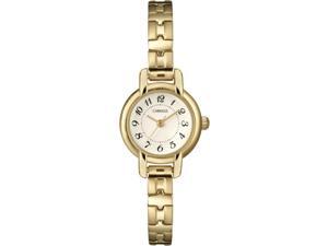 Carriage Women's Fashion Dress Bracelet Watch | Gold-Tone w White Dial | C3C597 Carriage Women's Fashion Dress Bracelet Watch | Gold-Tone w White Dial | C3C597