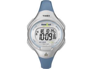 Timex Ironman Women's | Gray Case w Blue Strap | Digital 10-Lap Mid Size T5K504 Timex Ironman Women's | Gray Case w Blue Strap | Digital 10-Lap Mid Size T5K504