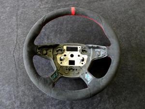 Ford Focus 2011-15 steering wheel cover ST by RedlineGoods Ford Focus 2011-15 steering wheel cover ST by RedlineGoods