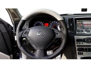 Infiniti G37 2008-13 steering wheel cover by RedlineGoods Infiniti G37 2008-13 steering wheel cover by RedlineGoods