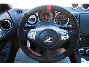 Nissan 370Z 2009-15 steering wheel cover by RedlineGoods Nissan 370Z 2009-15 steering wheel cover by RedlineGoods