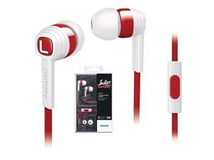 Philips SHE7055EN CitiScape In-Ear Headphones For Smartphones SHE7055 White/Red Philips SHE7055EN CitiScape In-Ear Headphones For Smartphones SHE7055 White/Red