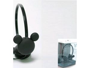iRiver IDH-M100 Mickey Mouse Headphones IDH-M100 Black /GENUINE iRiver IDH-M100 Mickey Mouse Headphones IDH-M100 Black /GENUINE