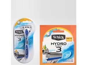Schick Hydro 3 Shaving Razor with 5 Cartridge /GENUINE Schick Hydro 3 Shaving Razor with 5 Cartridge /GENUINE