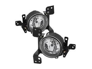 2014 Mitsubishi Mirage Chrome/Clear OEM Fog Lights - Spyder Auto 2014 Mitsubishi Mirage Chrome/Clear OEM Fog Lights - Spyder Auto