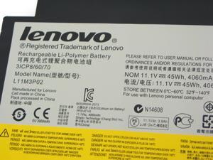 Genuine Lenovo IdeaPad U510 Battery 11.V 45Wh 3ICP8/60/70 L11M3P02 121500082 Genuine Lenovo IdeaPad U510 Battery 11.V 45Wh 3ICP8/60/70 L11M3P02 121500082