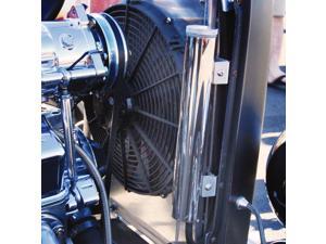 WorldWide TMN435972 1971 - 1973 Ford Mustang And Cougar 17” Polished Billet Radiator Overflow Tank WorldWide TMN435972 1971 - 1973 Ford Mustang And Cougar 17” Polished Billet Radiator Overflow Tank