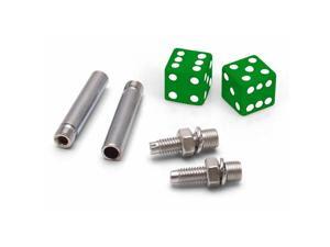 Vintage Parts USA GD356915 1981 Ford E-350 Econoline Club Wagon Green Dice Tire Valve Wheel Stem Caps bomba Vintage Parts USA GD356915 1981 Ford E-350 Econoline Club Wagon Green Dice Tire Valve Wheel Stem Caps bomba