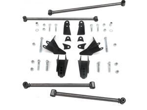 Stage2 Triangulated Rear Suspension Four 4 Link Kit for 65-70 Impala racing shock bracket v8 fits coilover shocks suspension includes bushings track compatible hardware performance metal inserts drag Stage2 Triangulated Rear Suspension Four 4 Link Kit for 65-70 Impala racing shock bracket v8 fits coilover shocks suspension includes bushings track compatible hardware performance metal inserts drag